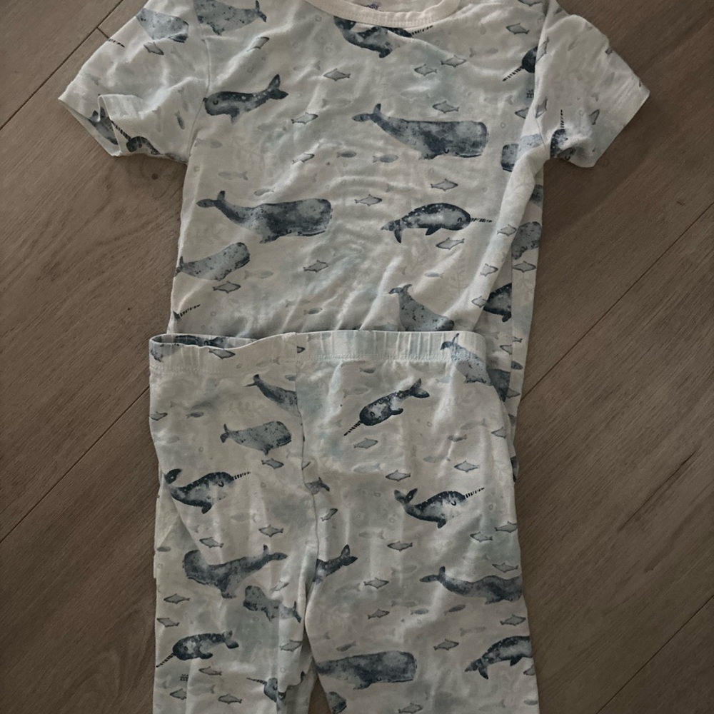 Magnetic Me Blue Whale Kids Pajama Set